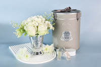 NEW Summer Posy in Green - Silver Vase | SPS01