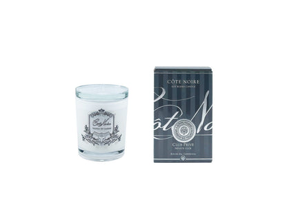 White Vessel Candle - Private Club - Silver Badge