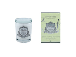 White Vessel Candle - Persian Lime & Tangerine - Silver Badge