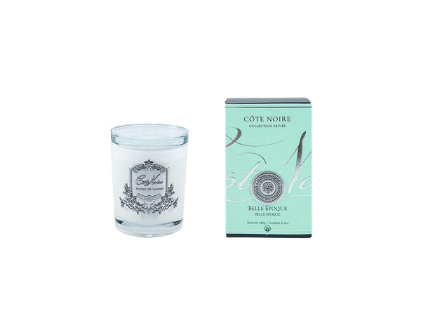 White Vessel Candle - Belle Epoque - Silver Badge