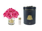 LUXURY GRAND BOUQUET - GOLD BADGE - MAGENTA - BLACK BOX - LTW17