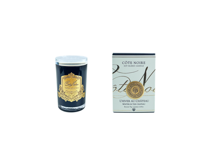 NEW Cote Noire Soy Blend Candle - Winter In the Chateau - Gold