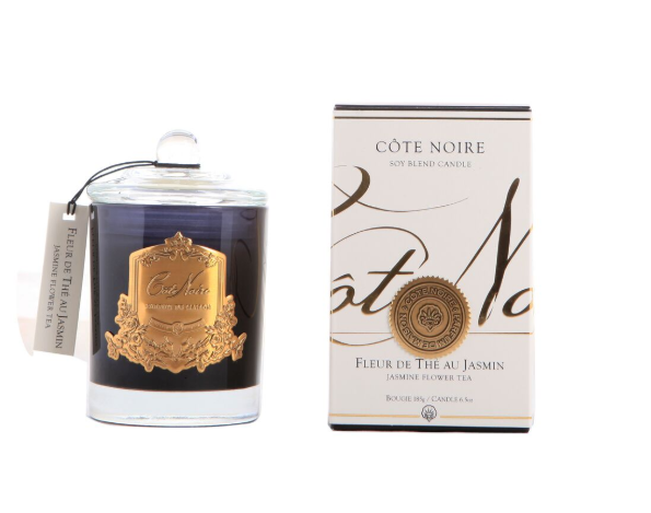 Cote Noire 185g Soy Blend Candle - Jasmine Flower Tea - Gold - GML18520