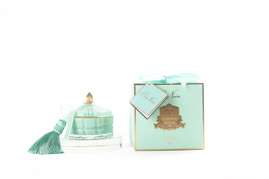 Art Deco Candle - Tiffany Blue & Gold - Persian Lime - GML45001