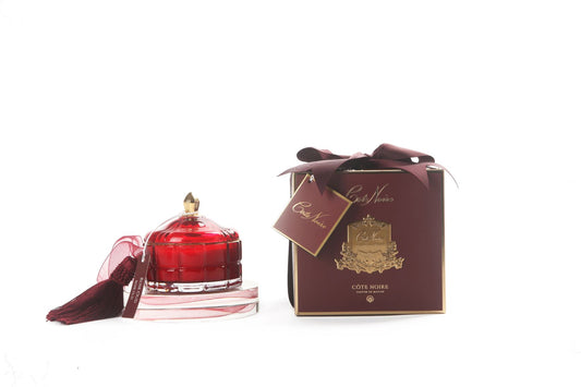 Art Deco Candle - Red & Gold - Rose Oud - GML45017