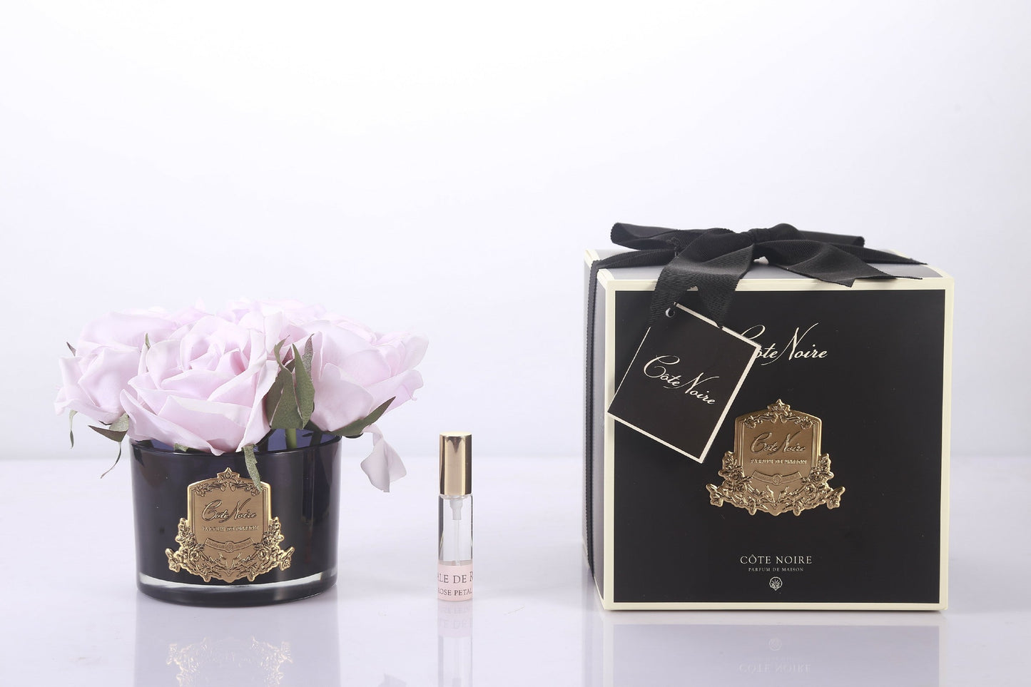 Cote Noire Perfumed Natural Touch 5 Roses - Black - French Pink - GMRB66