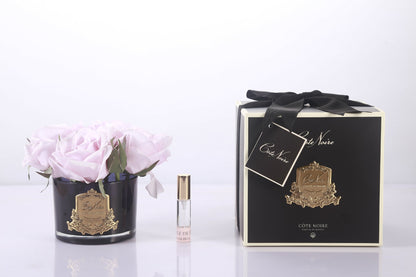 Cote Noire Perfumed Natural Touch 5 Roses - Black - French Pink - GMRB66