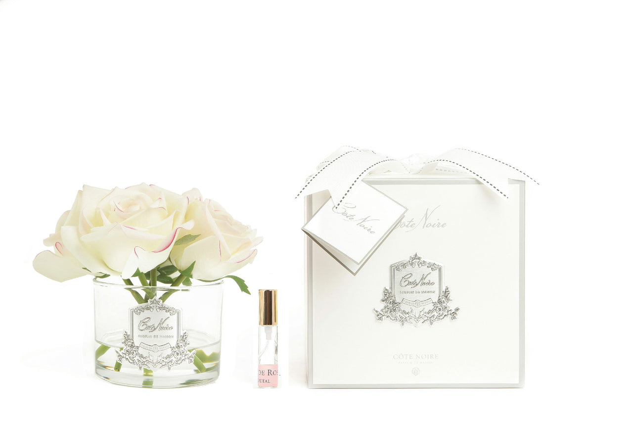 Cote Noire Perfumed Natural Touch 5 Roses - Clear - Pink Blush - GMR62