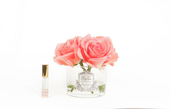 Cote Noire Perfumed Natural Touch 5 Roses - Clear - White Peach - GMR65
