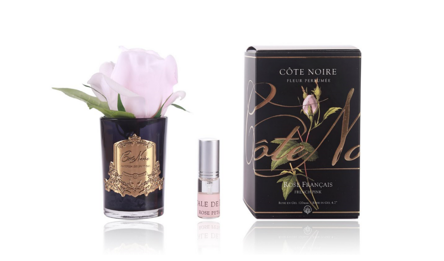 Cote Noire Perfumed Natural Touch Rose Bud - Black - French pink - GMRB46