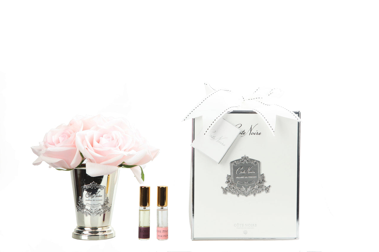 Cote Noire - Seven Rose Bouquet in French Pink - SMB03